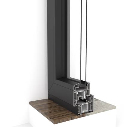 ANTEA 76 PVC veka
