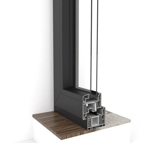 ANTEA 76 PVC veka
